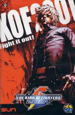 King of Fighters 2001 box art for Neo Geo